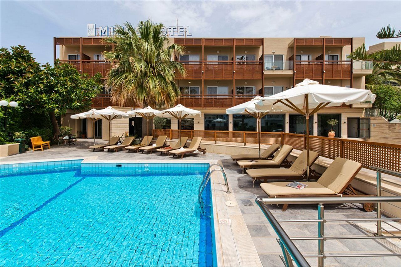 Minos Hotel ريثيمنو المظهر الخارجي الصورة